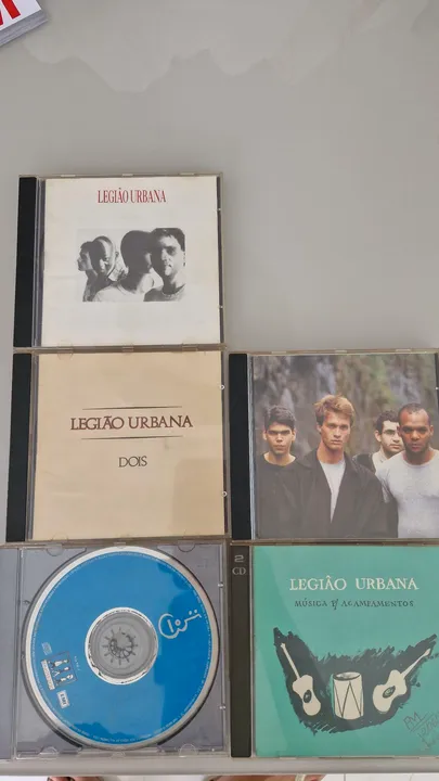 Legião Urbana - Coleção de CDs 1-5