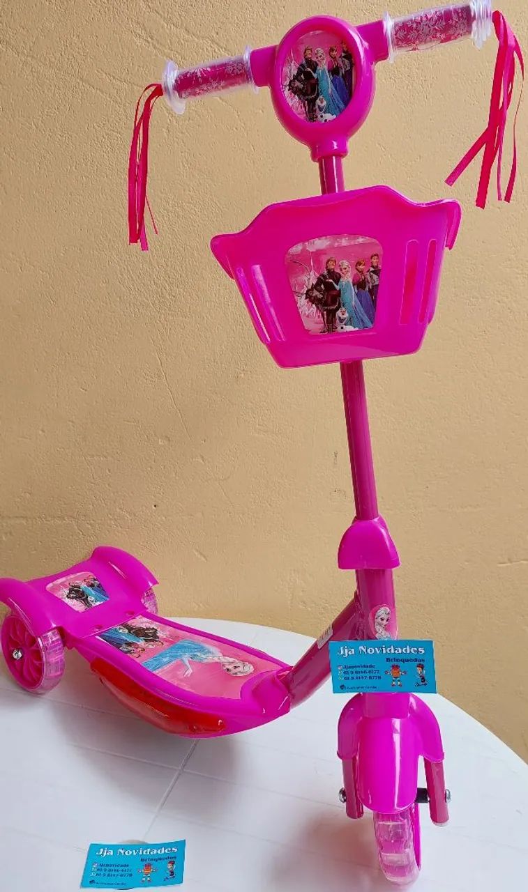 Patinete infantil feminino 