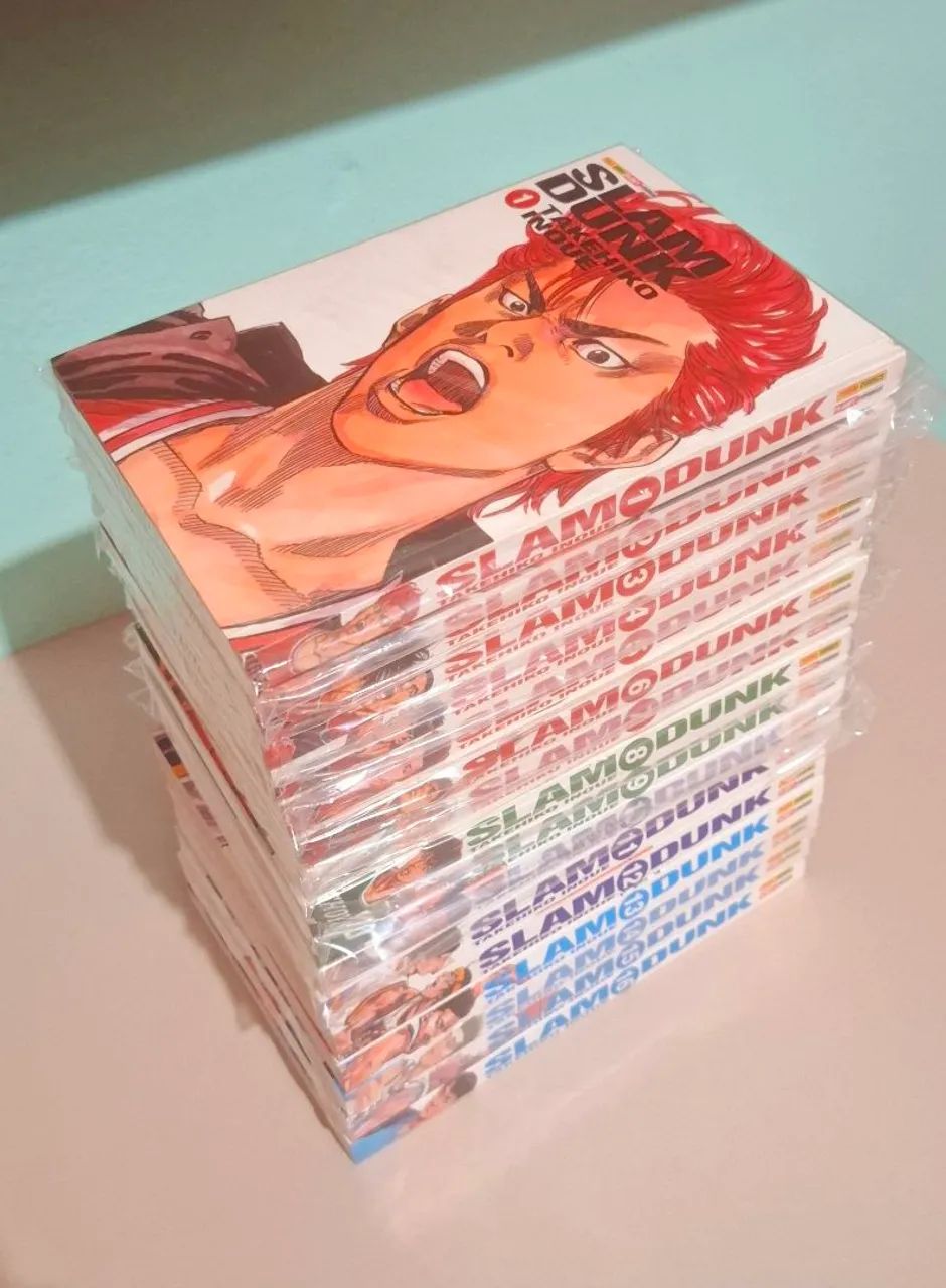 Mangá Slam Dunk - Volumes 1 ao 16 