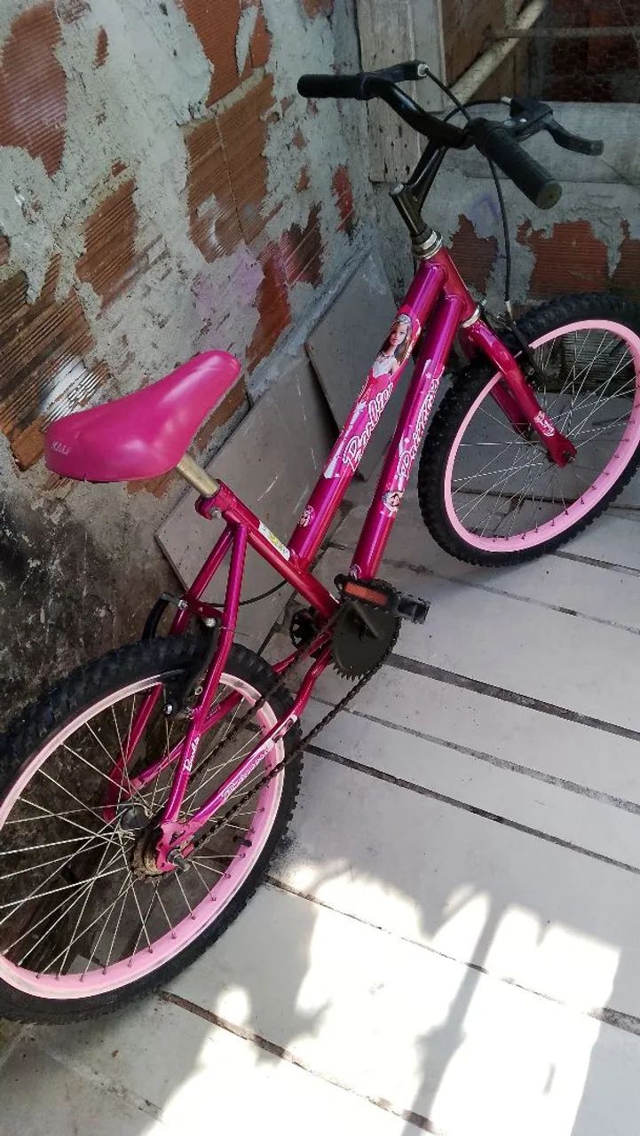Bicicleta Infantil Barbie - Foto 3