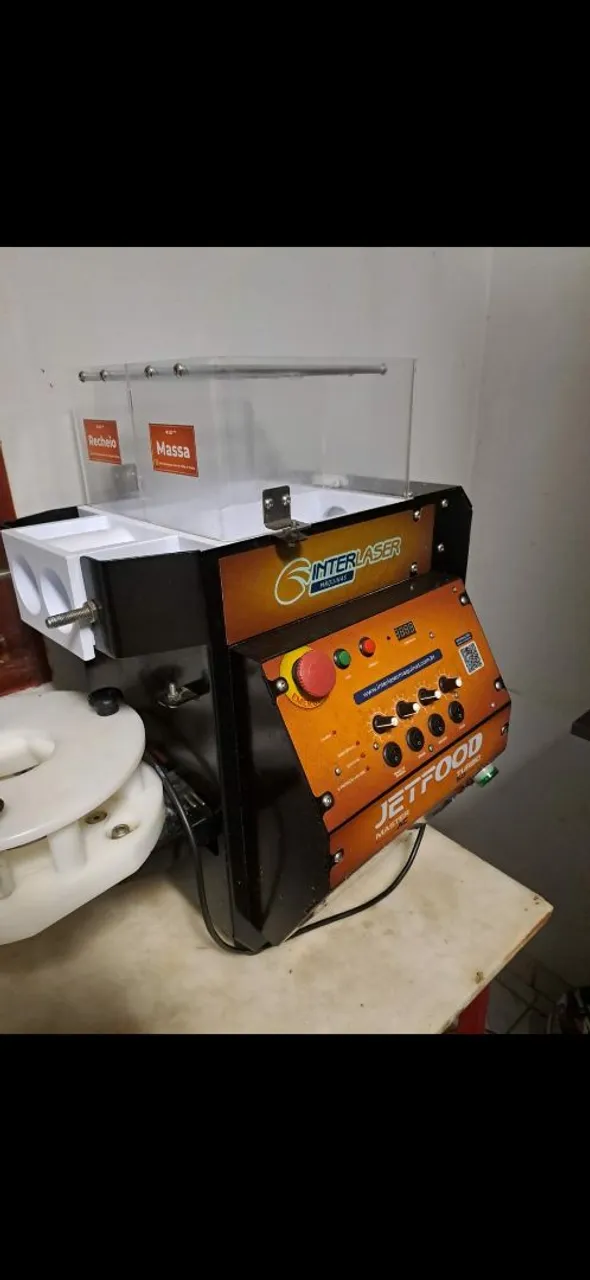 Máquina de fazer salgados Jetfood Interlaser