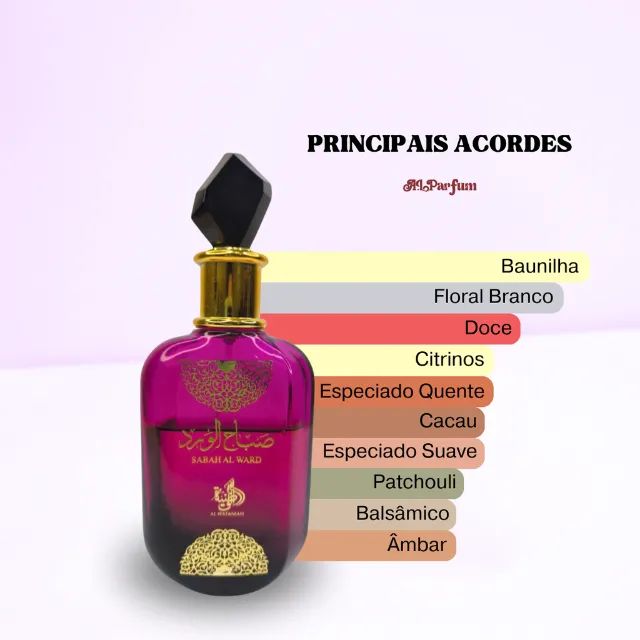 Perfume Al Wataniah Sabah Al Ward Eau de Parfum 100ml - Foto 4
