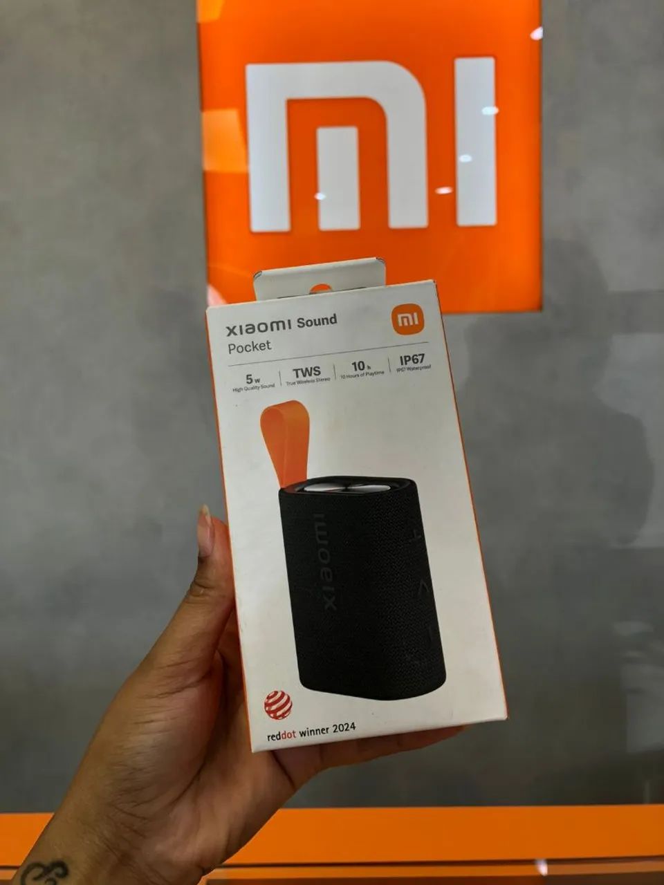 Caixa de Som Xiaomi Sound Pocket - Nova