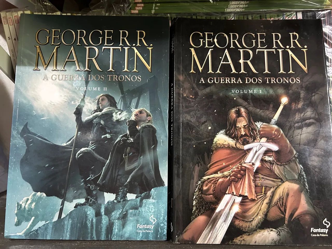 A Guerra dos Tronos - Volumes 1, 2 e 3 ,4 - George R.R. Martin