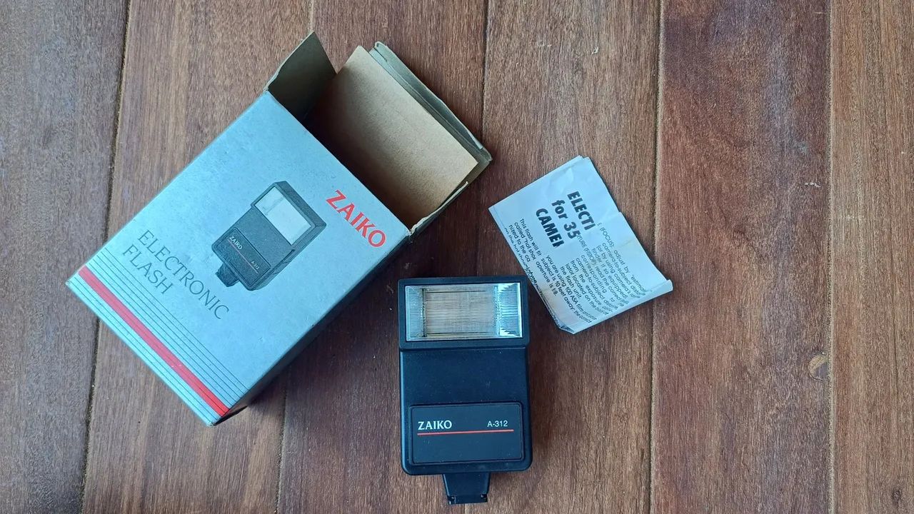 Flash de câmera - novo