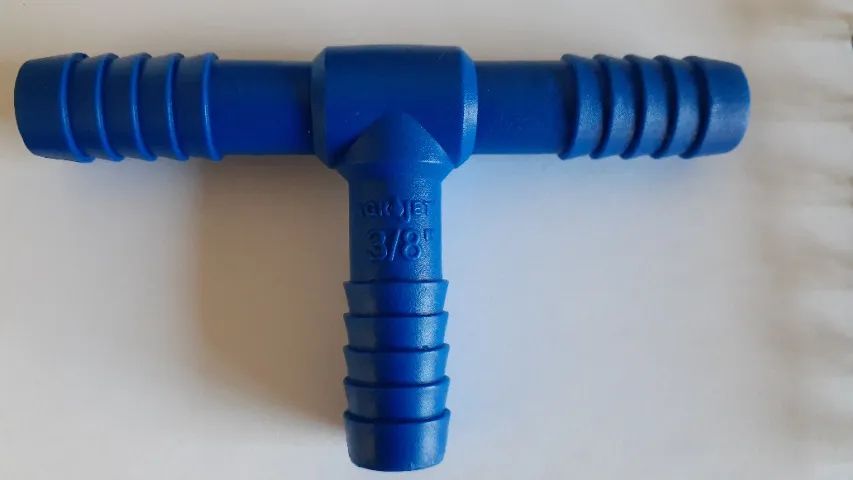 Conector Te Triplo 3/8 Agrojet para irrigação ou conexão drenos ar condicionado split - Foto 2