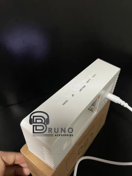 Relógio Digital LED Moderno para Mesa - Foto 4