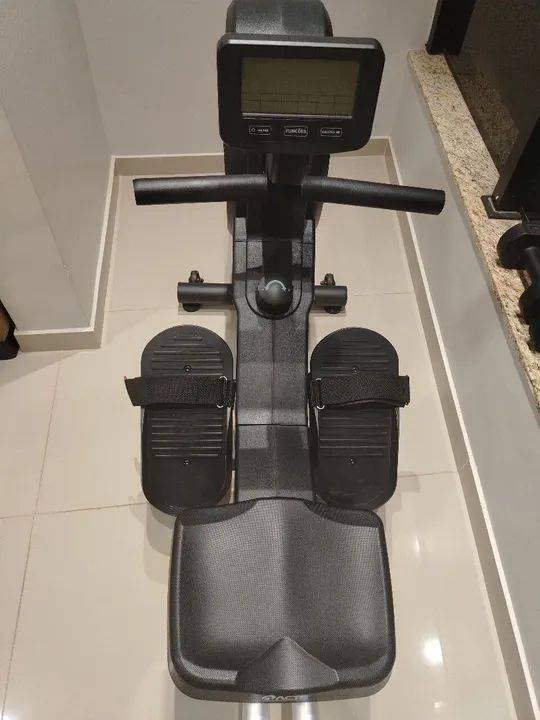 Oferta impertivel - Simulador de Remo / Brinde 02 halteres 6kl - Foto 5