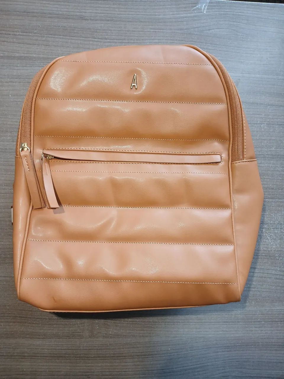 Mochila Pouch Marron Anacapri Grande Nova