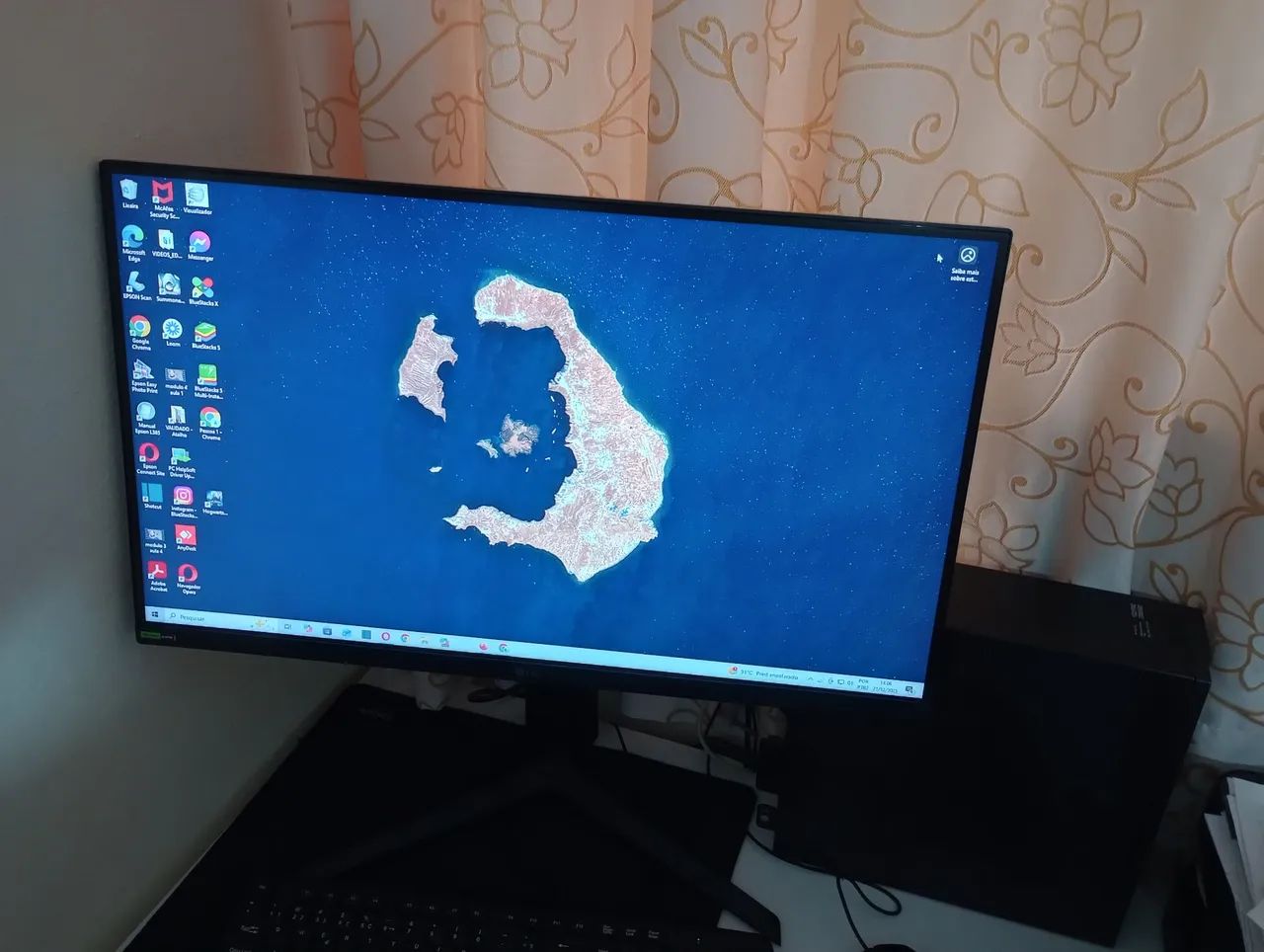 monitor LG 27 ler todo o anuncio