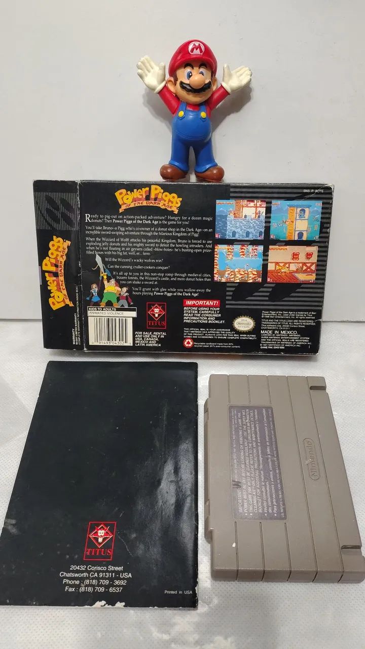 POWER PIGGS SNES CIB - Foto 2