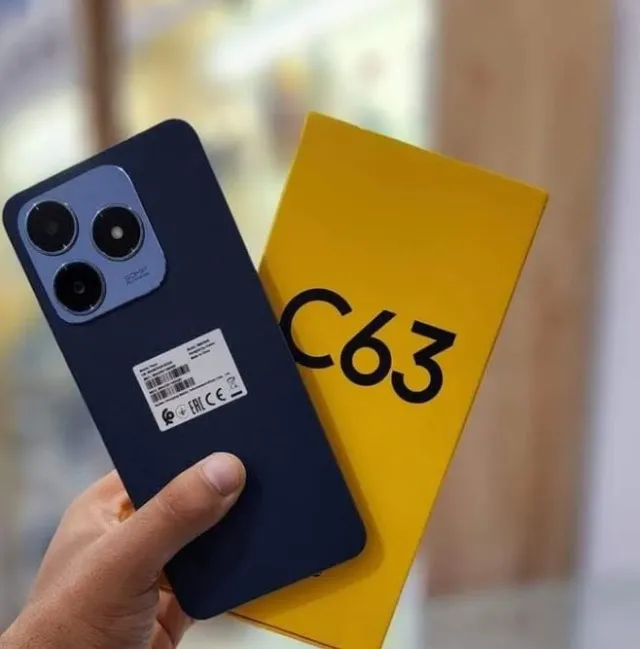 Realme C63 8/256 - Azul com NFC