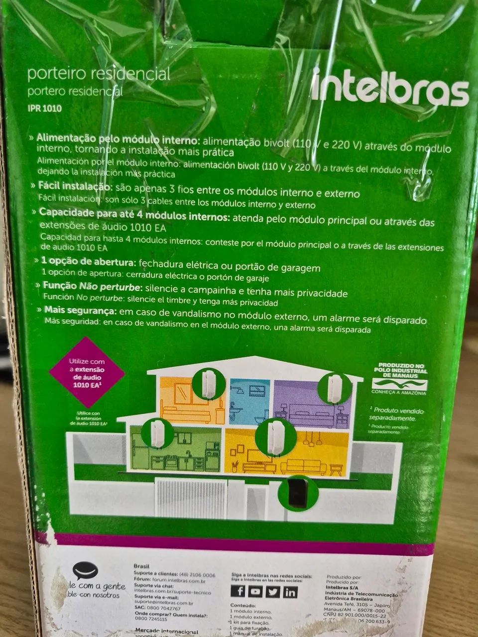 Telefone Intelbras - Segurança Residencial - Foto 3