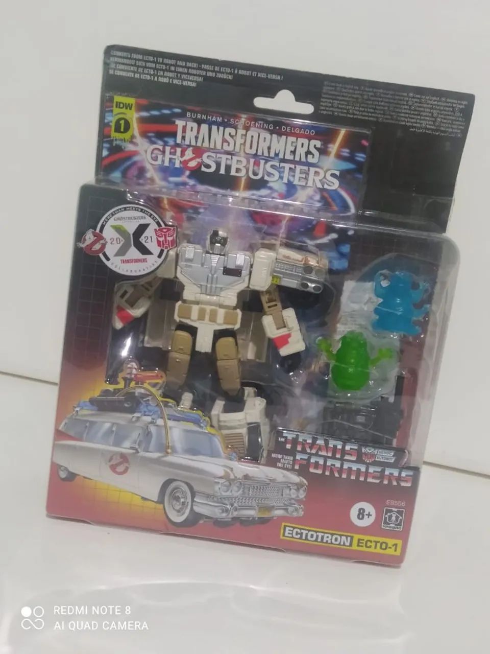 Transformers Ghostbusters Ecto-1 Action Figure + Conde Nefaria