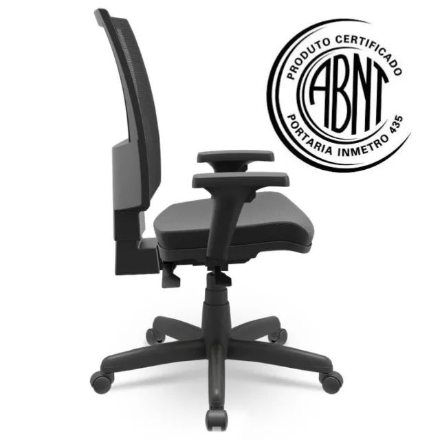  Cadeira Escritório Diretor Tela Flash Back System Conforto Ergonômico Modelo 35626 - Foto 3