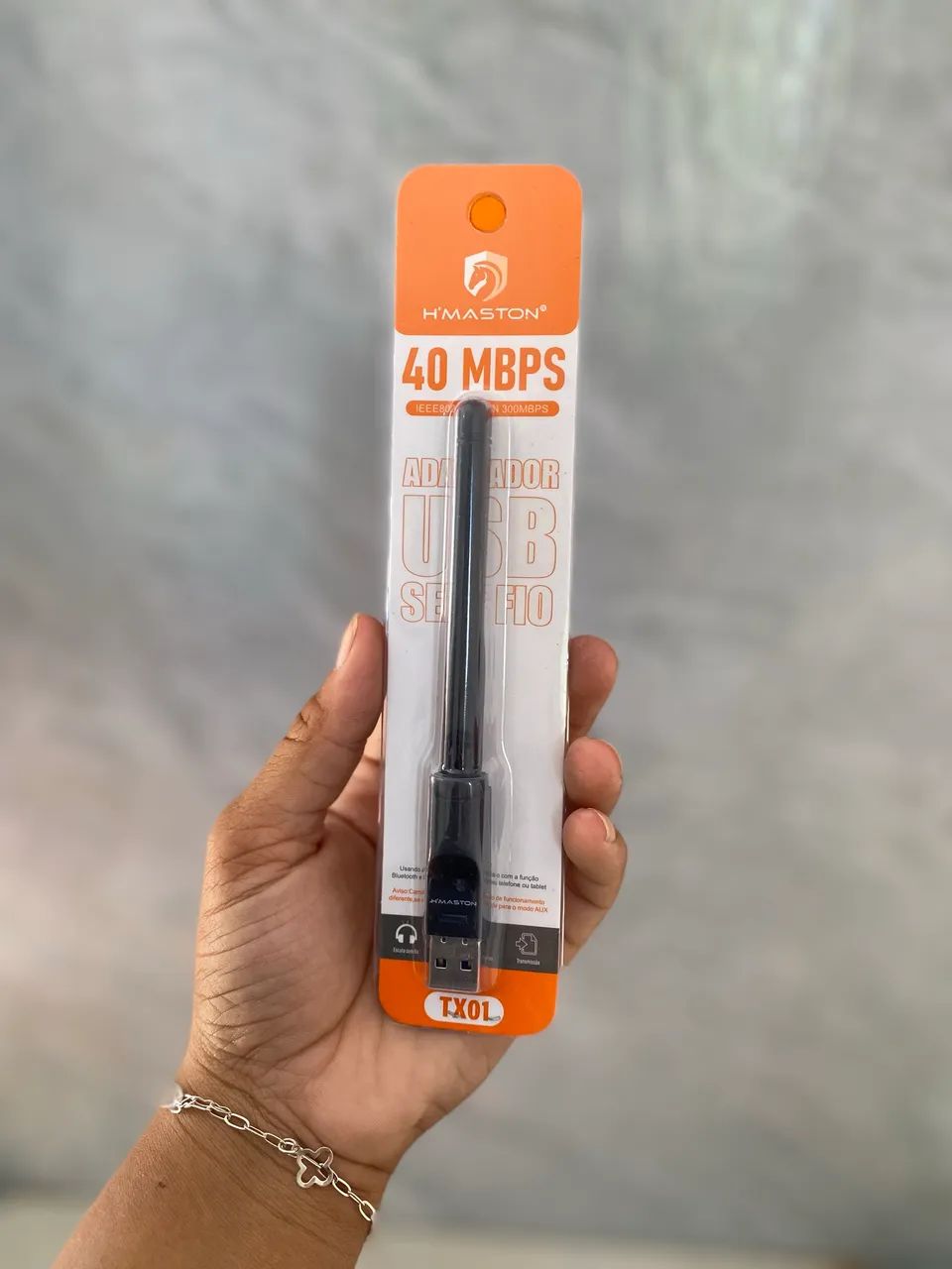 Adaptador de wifi sem fio - ENTREGA A DOMICÍLIO 