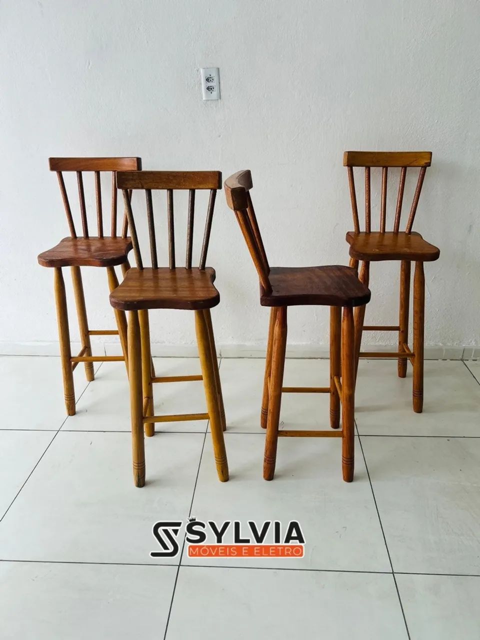 Banqueta 72cm para balcão  - Foto 3