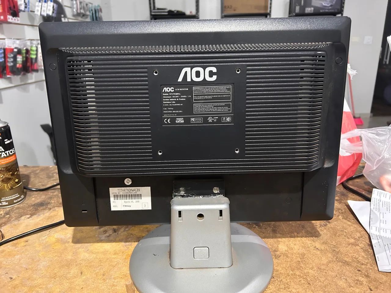 Monitor Aoc NÃO FUNCIONA - Foto 2