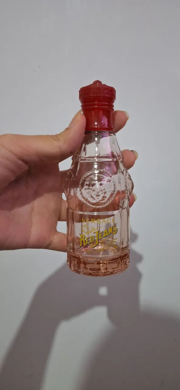 Frasco Perfume Versace Red Jeans Original