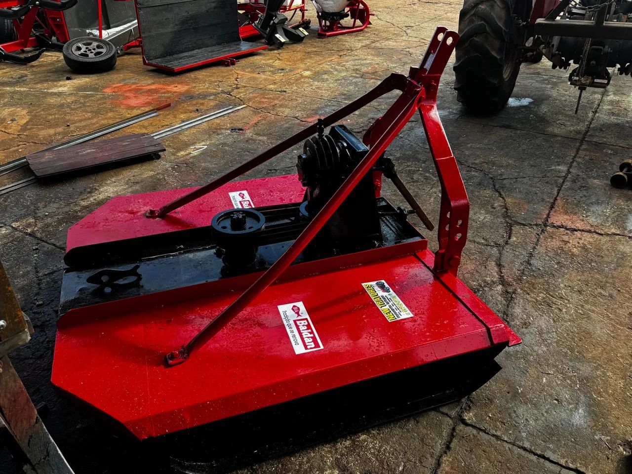 Roçadeira 1,5 Baldan Facas Novas Revisada - Foto 3