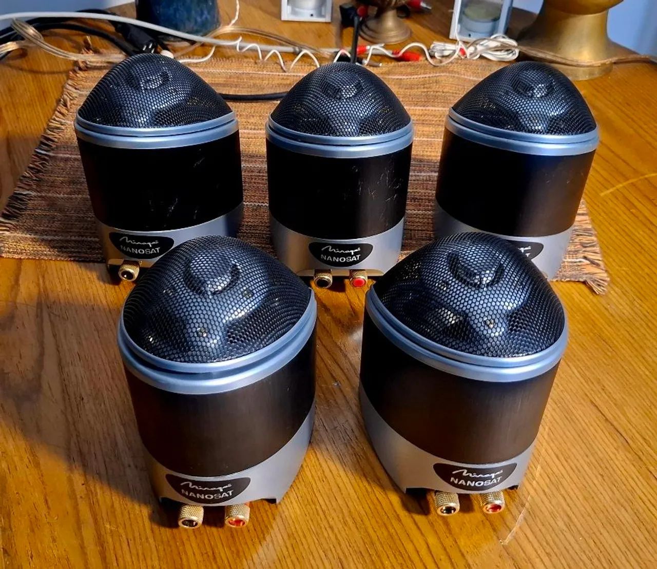 CAIXAS 5.0 MIRAGE NANOSAT 100W 8ohms 89dB - Foto 3
