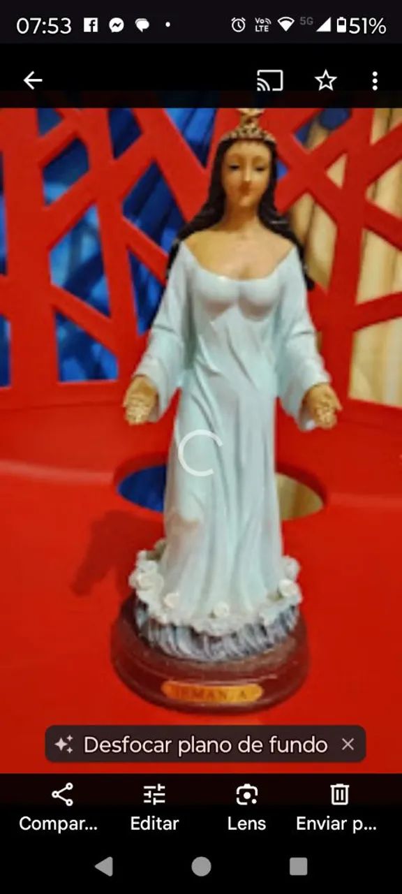 YEMANJA Resina 22cms  - Foto 3