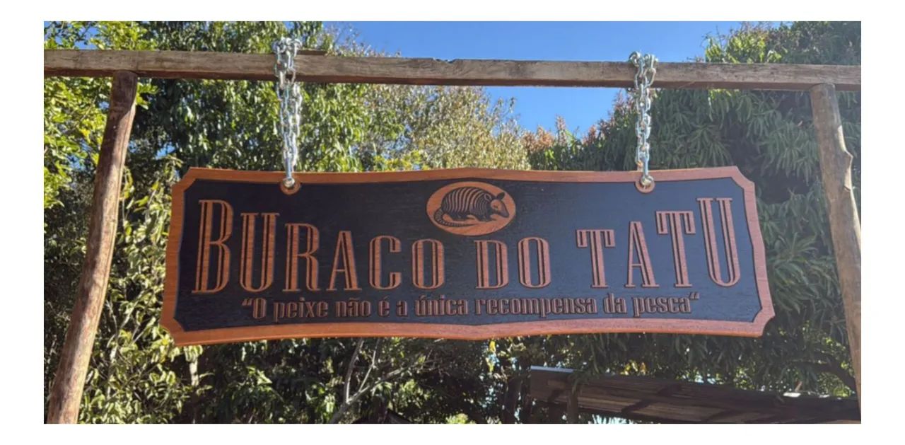 Placa Entalhada em Madeira  - Foto 3