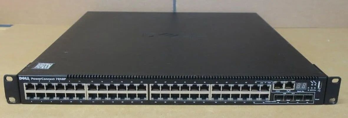 Switch Dell PowerConnect 7048p 48Portas Gigabit Poe  - Foto 2