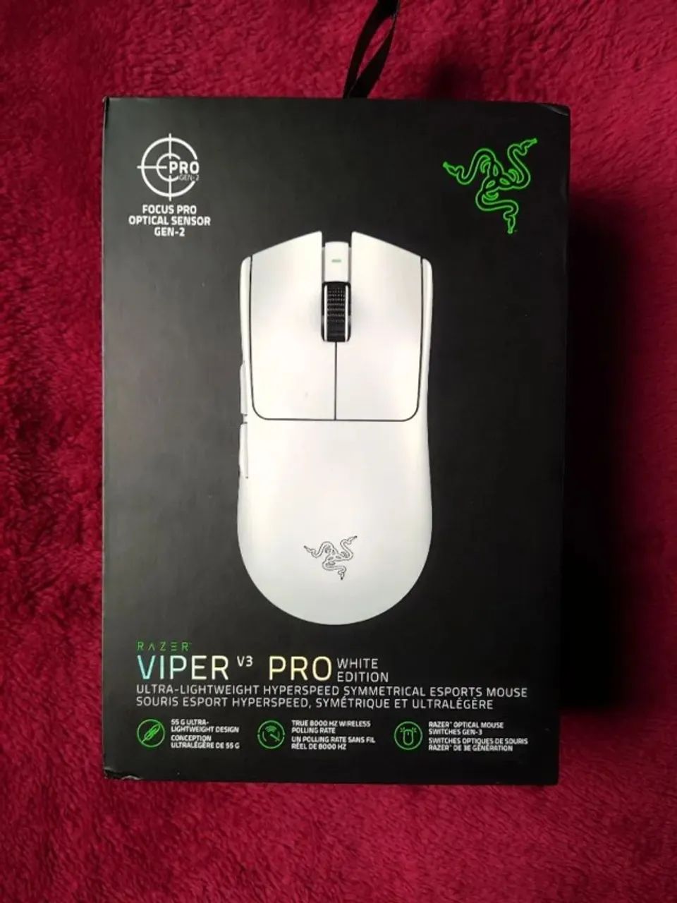 マウス・トラックボール Razer Viper V3 Pro (White Edition) Mouse Razer Viper v3 PRO