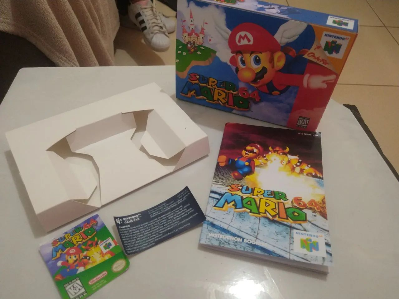 Caixas repro - Nintendo 64 - Completo com manual 