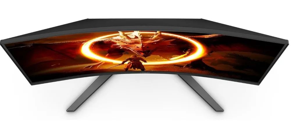 Monitor Gamer AOC Gaming 32" QHD 180Hz VA 0,5ms HDMI DisplayPort - Foto 3