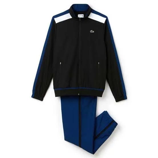 Conjunto Esportivo Lacoste - Azul e Preto