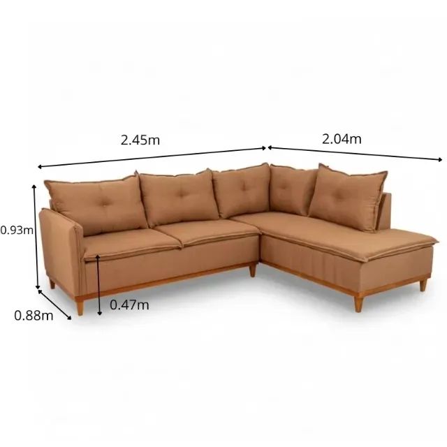 Sofá de Canto Lirio - Foto 3