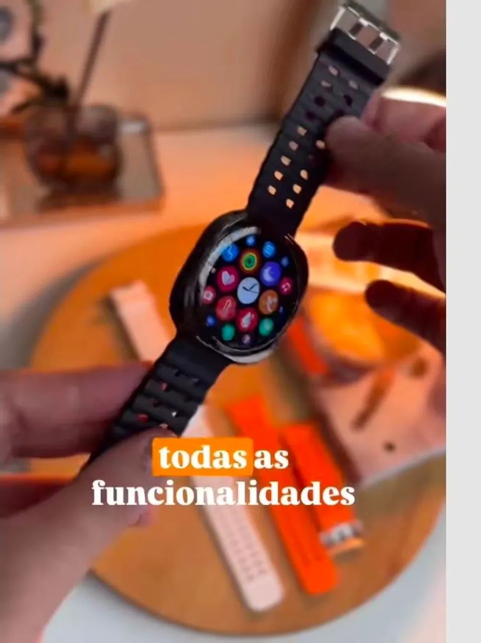 Smartwatch ultra redondo  - Foto 4