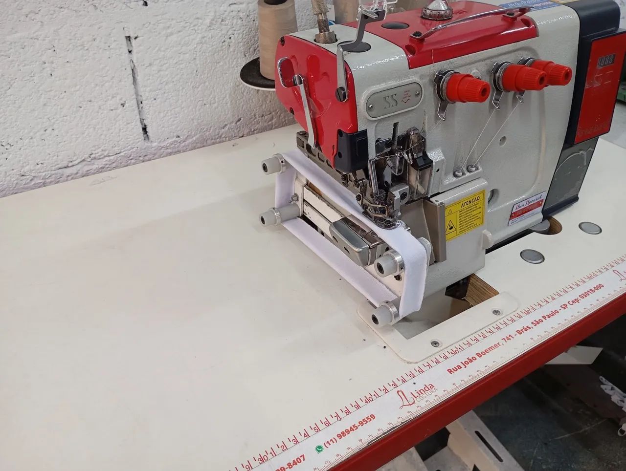 Overloque cilíndrica para gola careca - Foto 2