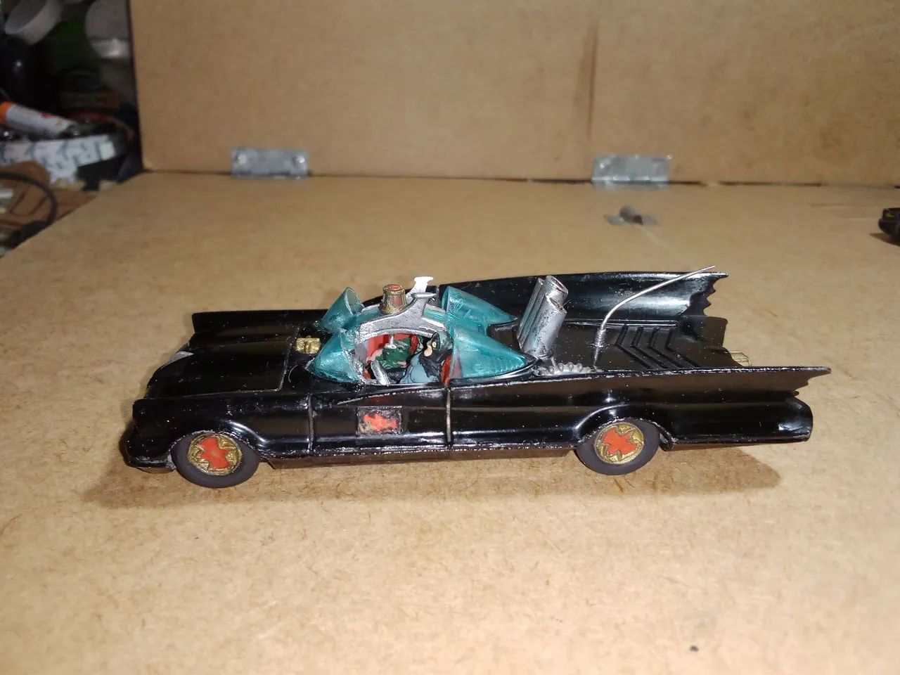 Brinquedo antigo Batmóvel TV séries 1966 CORGI 1:43, - Foto 5