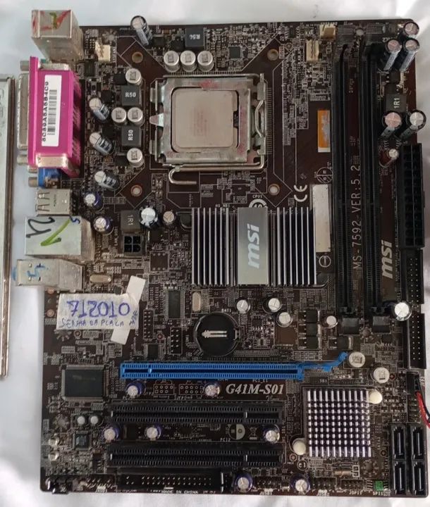 Placa Mãe MSI Soquete 775 DDR3