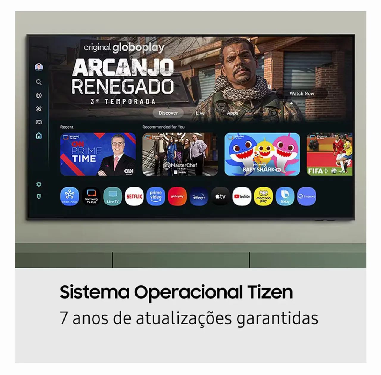 Tv Samsung Crystal UHD 50 polegadas  - Foto 4