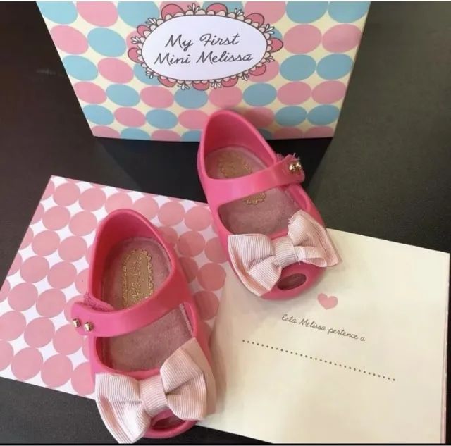 Sandalia Mini Melissa My First Minha Primeira Melissa Baby - Foto 5