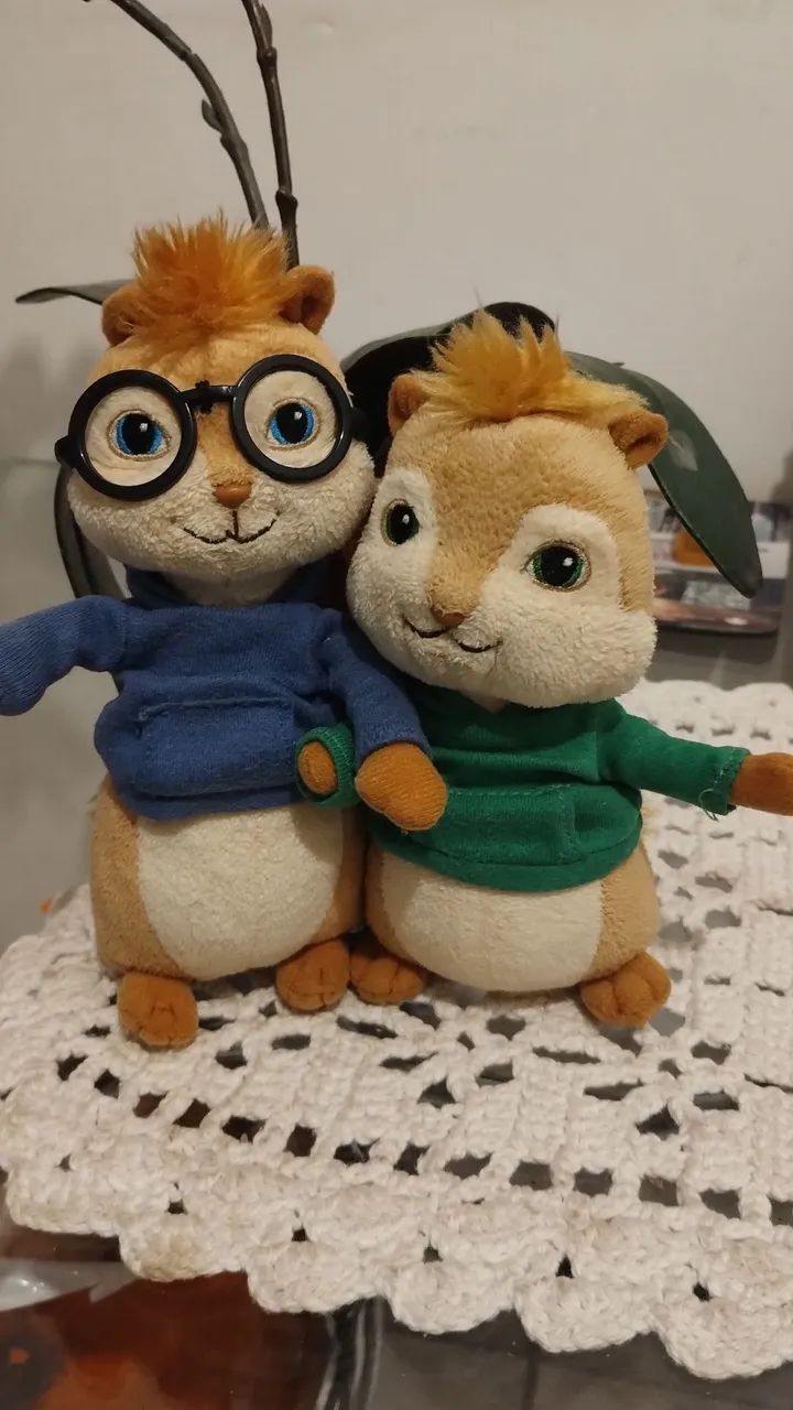 Pelúcias Alvin e os Esquilos