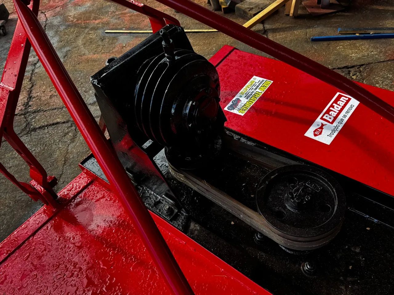 Roçadeira 1,5 Baldan Facas Novas Revisada - Foto 2