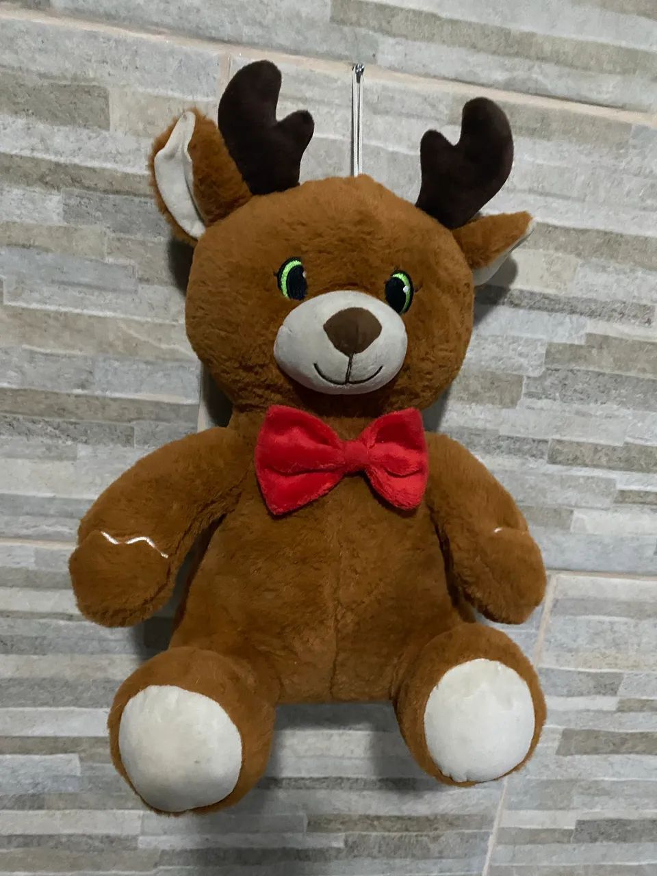 Pelúcia de urso de Natal  - Foto 4