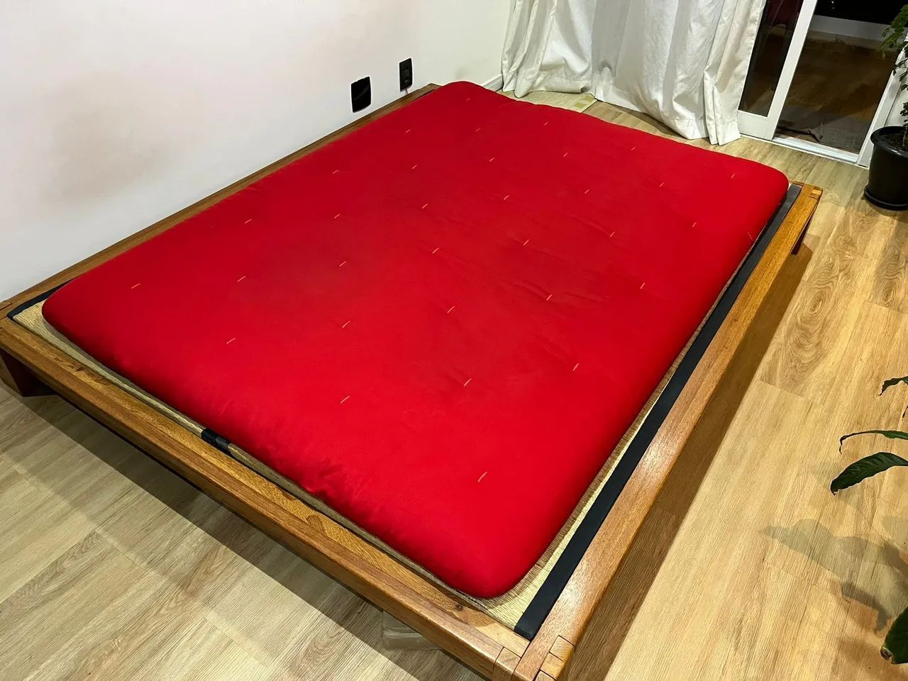 CAMA QUEEN CASAL de encaixe Linha Ethnik com tatames e futon - Foto 4