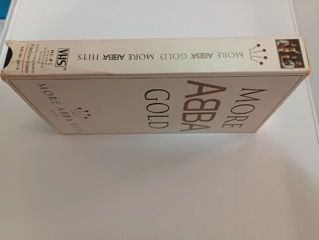Fita VHS More ABBA Gold Mora ABBA Hits original  - Foto 3