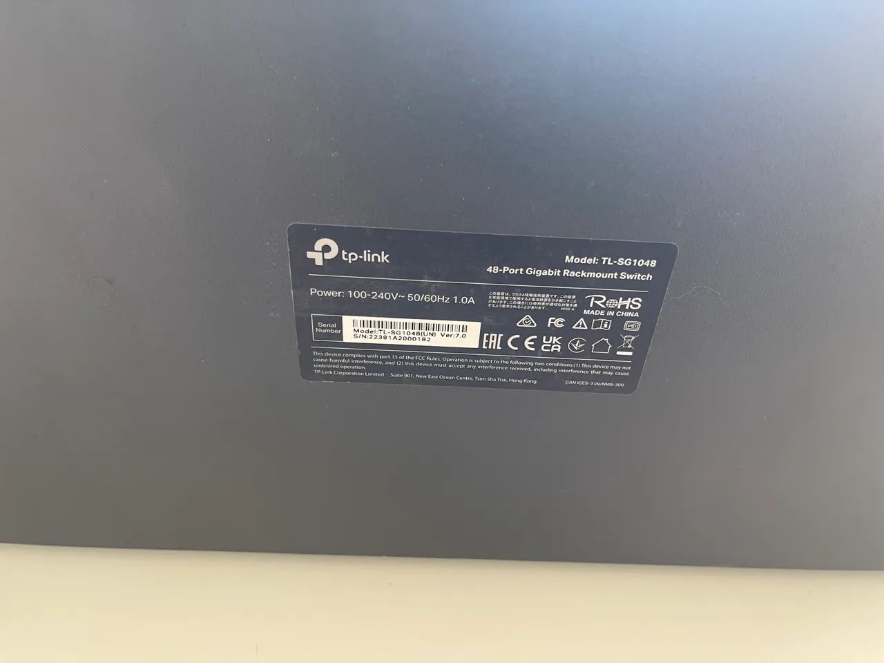 TP-Link Switch /1000 48 Ports64294907938435121