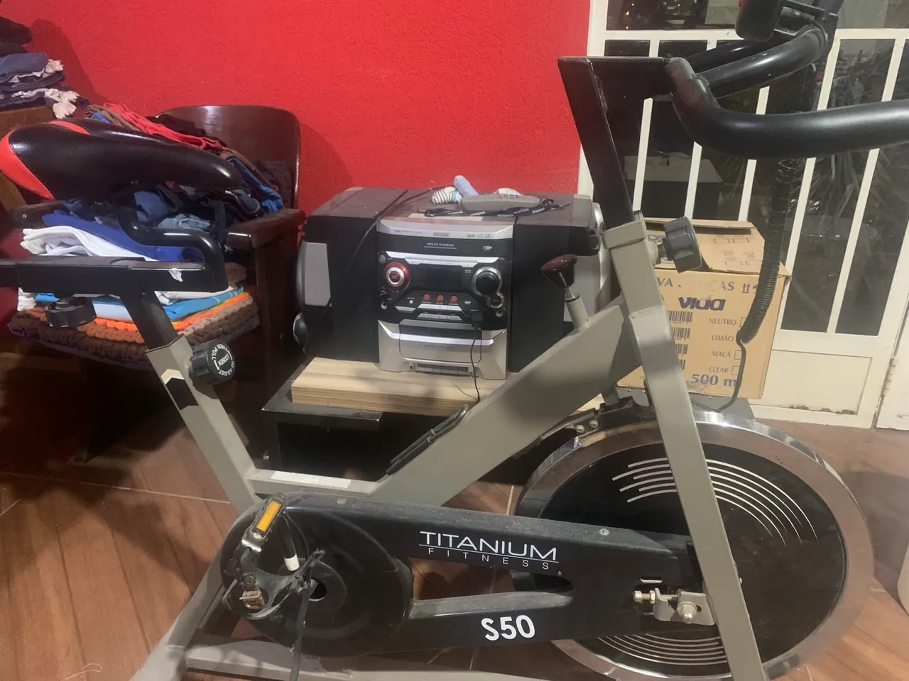 Bicicleta Ergométrica Titanium Fitness S50
