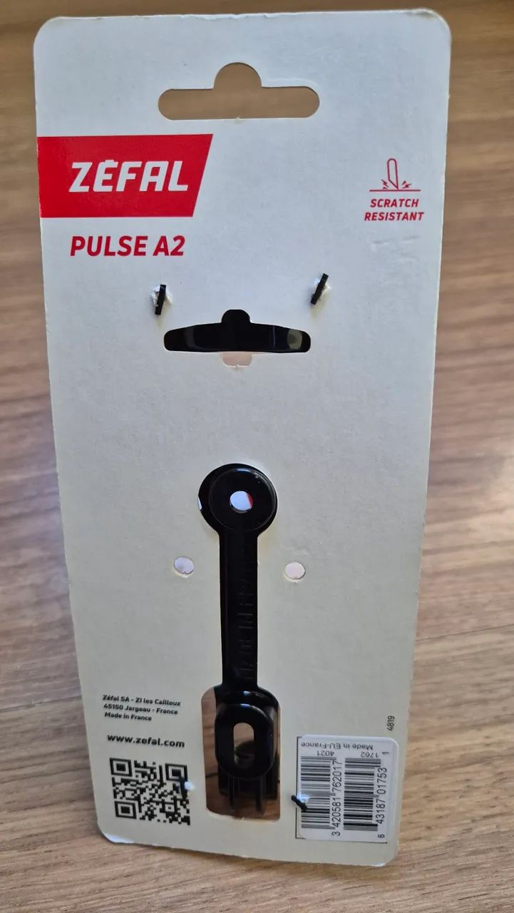 Suporte de Caramanhola bike Zefal Pulse A2 Preto/vermelho - 26gr - Foto 4