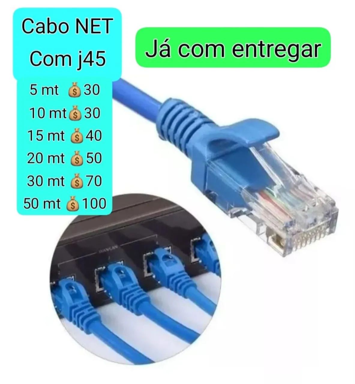 CABO REDE WI-FI  J45  - Foto 5