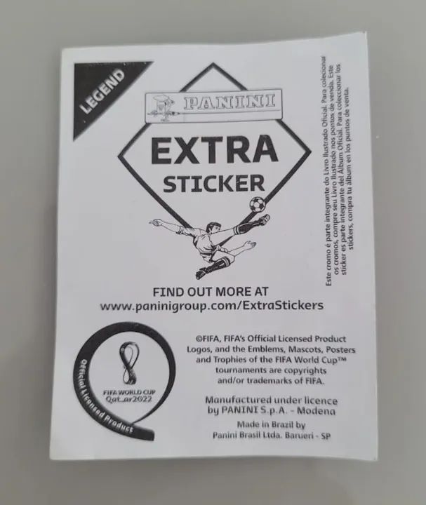 Figurinha do Kevin De Bruyne - Extra Sticker - Legend - Foto 2