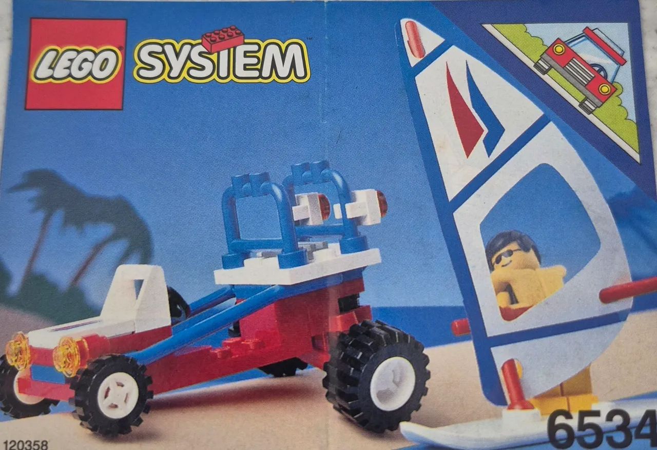 Lego 6534 Beach Bandit - Buggy e Windsurf - Foto 2